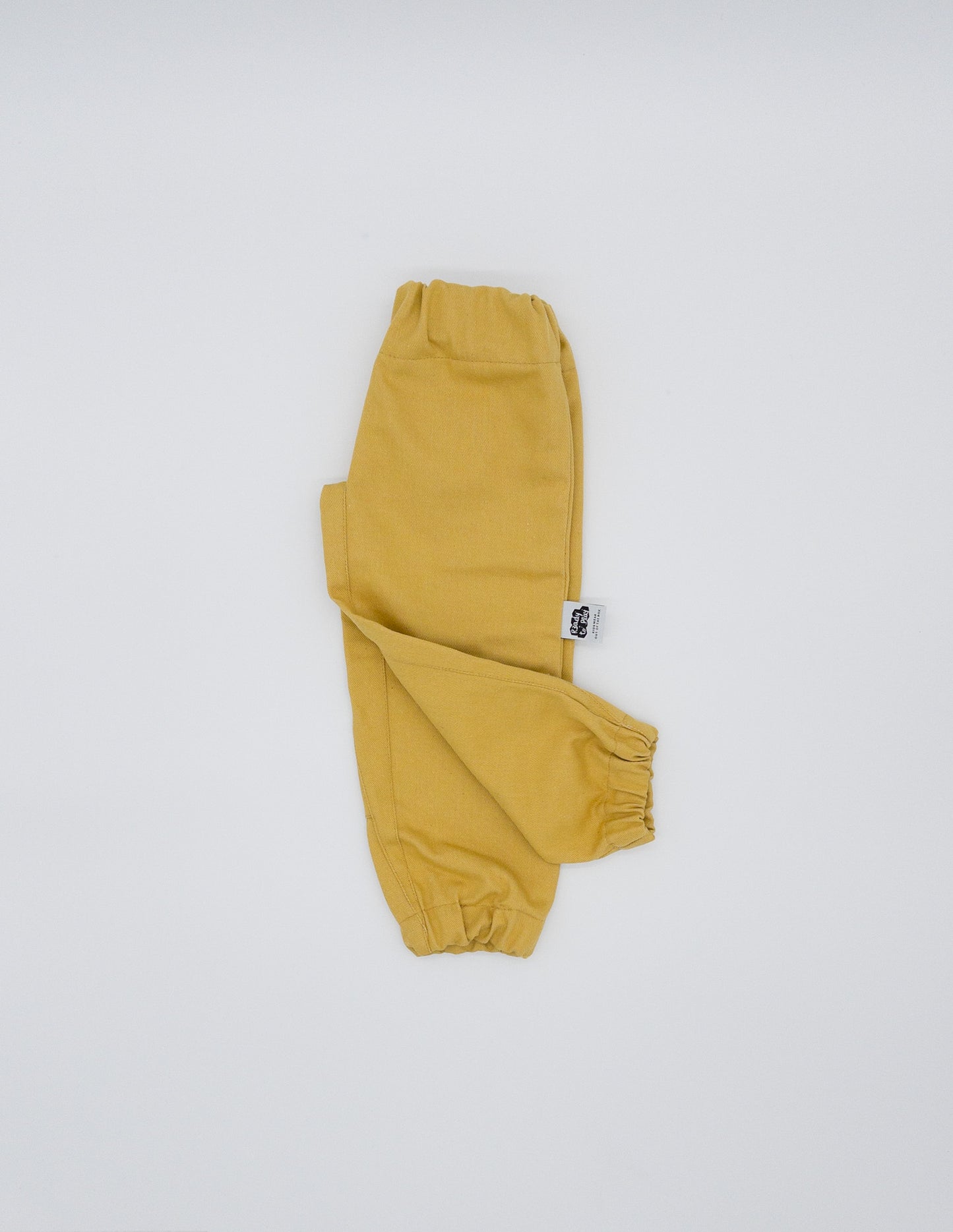 R3EADY TO PLAY Pantalón jogger amarillo