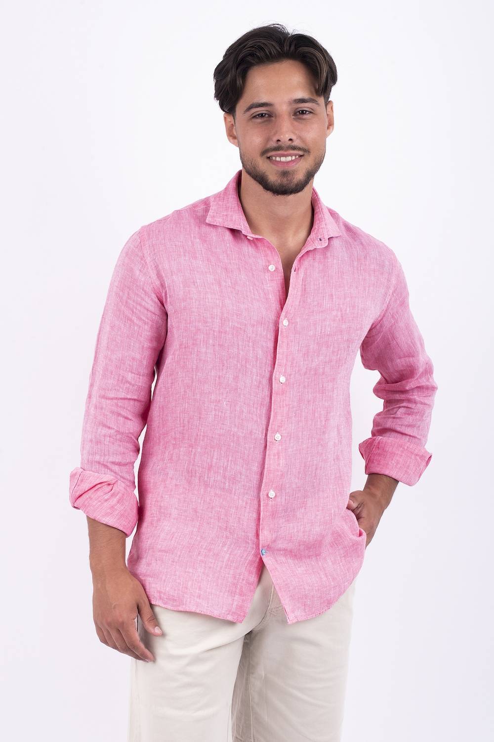 PANAREHA Camisa CANNES rosa